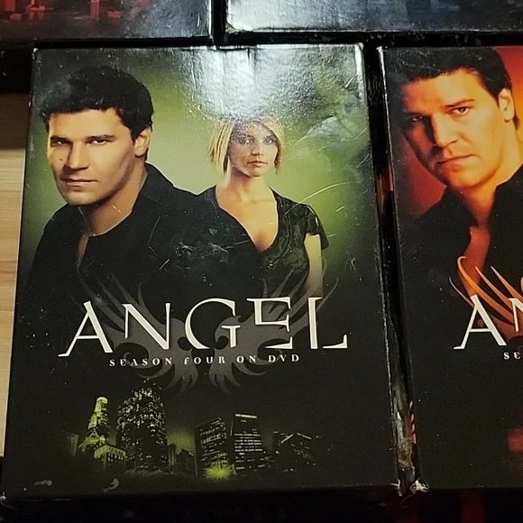 Angel DVDs Seasons 1-5 Bundle of 5 EUC